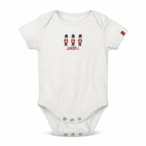 Junior J Baby White   Babygrow One-Piece Size 3-6 Months