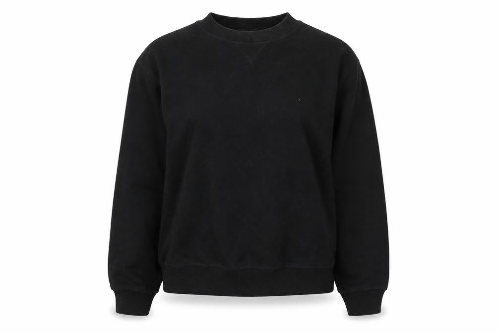 Front view of H&M women’s black jumper, size S