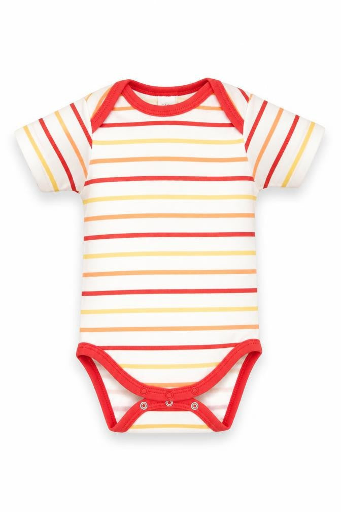 baby club Baby White Striped  Babygrow One-Piece Size 3-6 Months