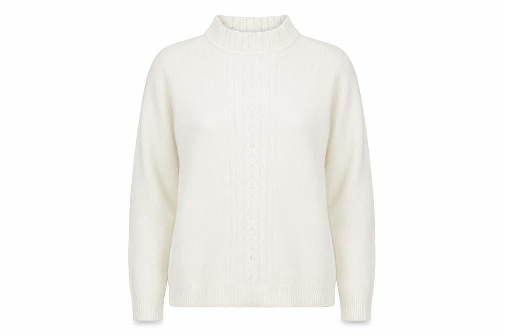 EWM Womens White   Pullover Jumper Size M