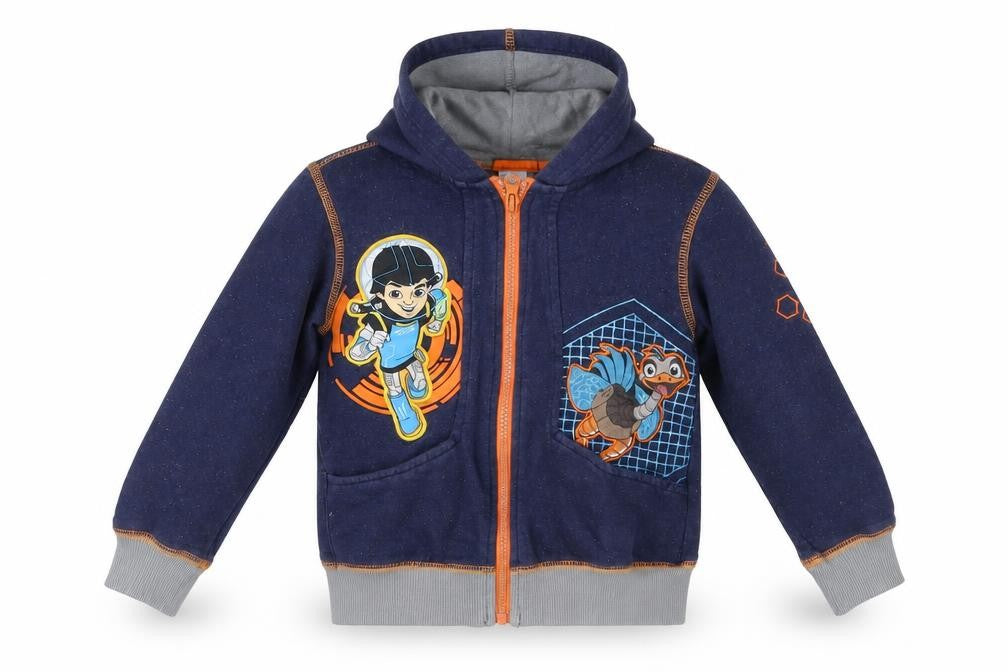 disney store Boys Blue   Full Zip Hoodie Size 3 Years