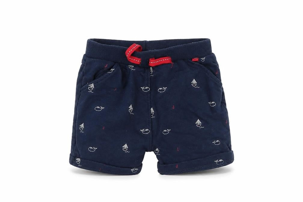 Debenhams Boys Blue    Trousers Size 12-18 Months  - Boat print