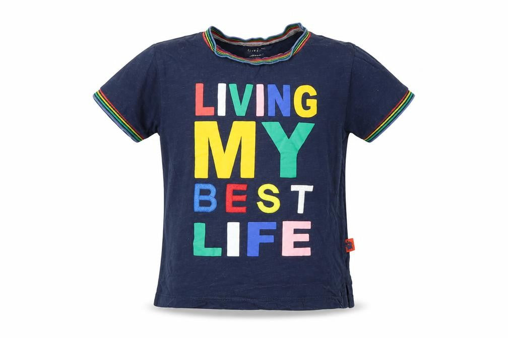 Primark Baby Blue   Basic T-Shirt Size 18-24 Months  - Living my best life