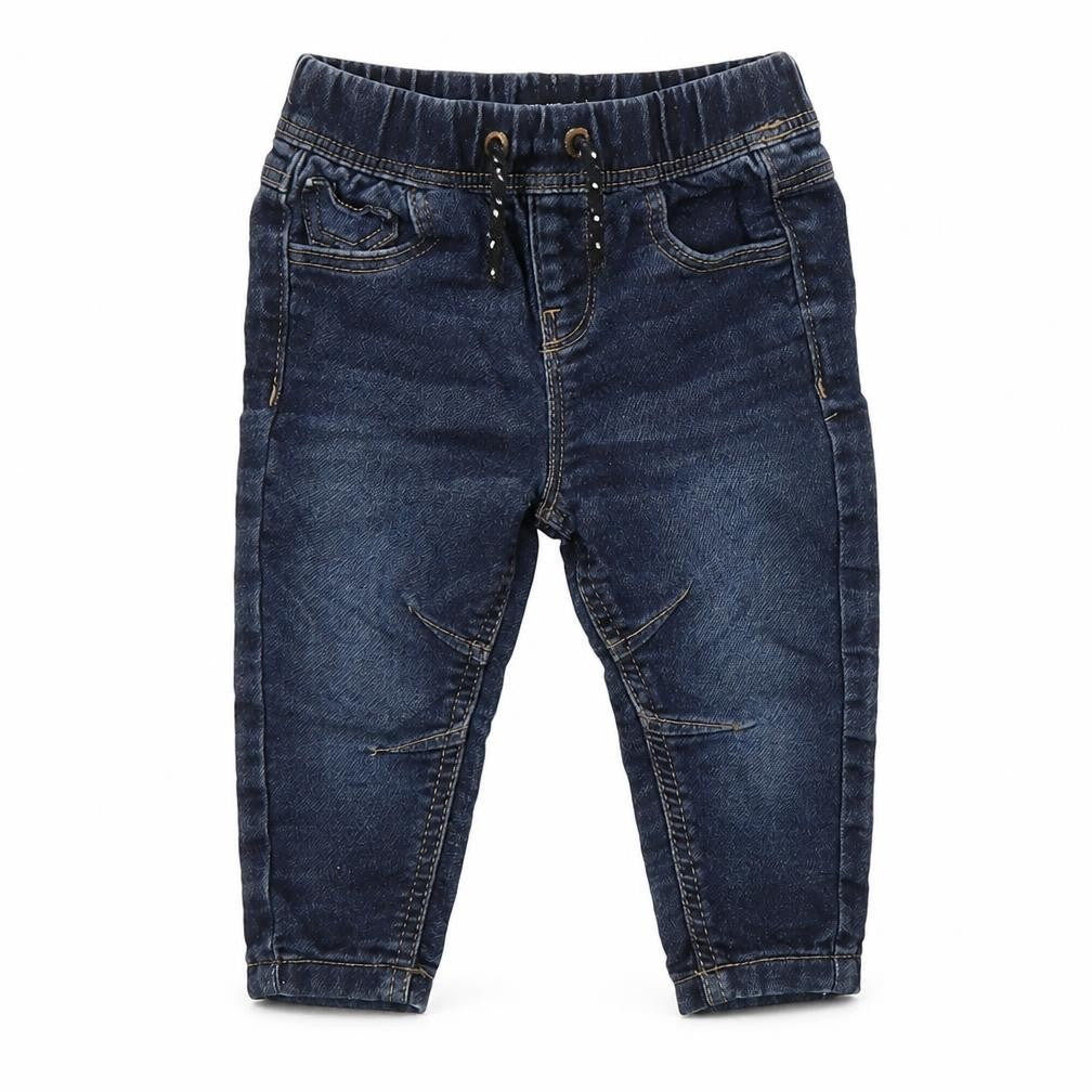 Denim Co Baby Blue   Jogger Trousers Size 6-9 Months