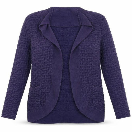Gap Womens Purple Argyle/Diamond  Cardigan Jumper Size XL