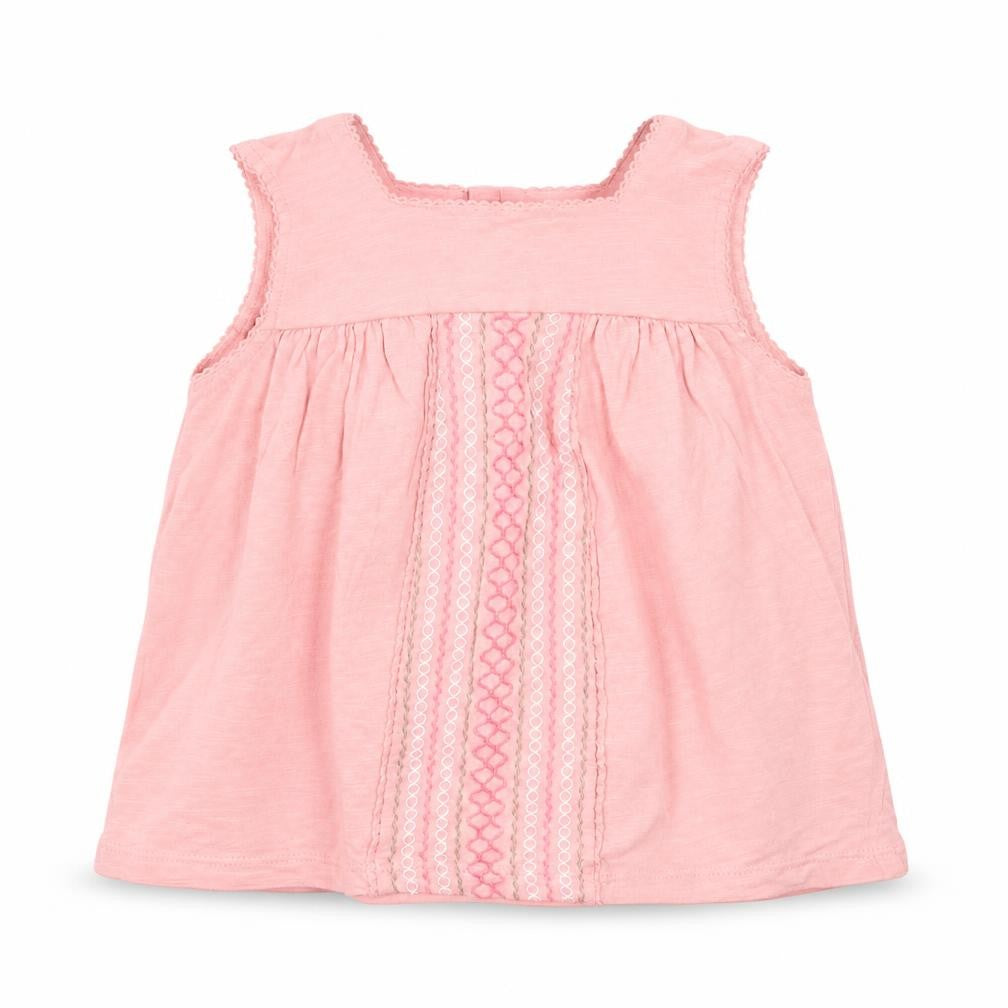 F&F Girls Pink   T-Shirt Dress  Size 12-18 Months