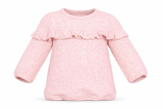 Front view of Primark girls’ pink t-shirt dress, size 9-12, months