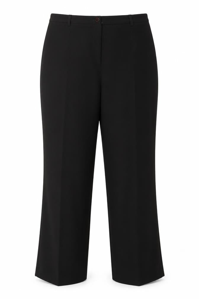 Front view of Annabelle women’s brown trousers, size UK 16, 27-inch leg