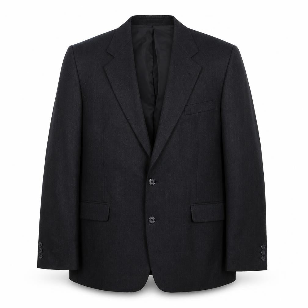Front view of Greenwoods men’s grey jacket suit jacket, size 42
