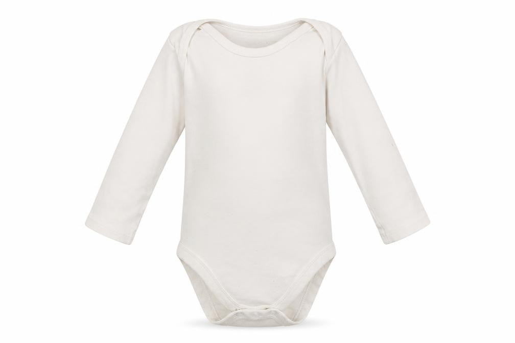 Front view of Tu Baby White Romper One-Piece, size 18-24, Months