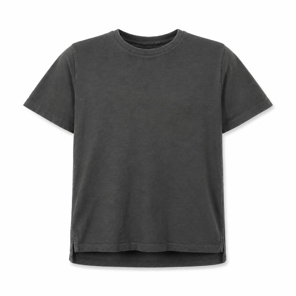 Front view of Next boys’ grey basic t-shirt, size 10, years