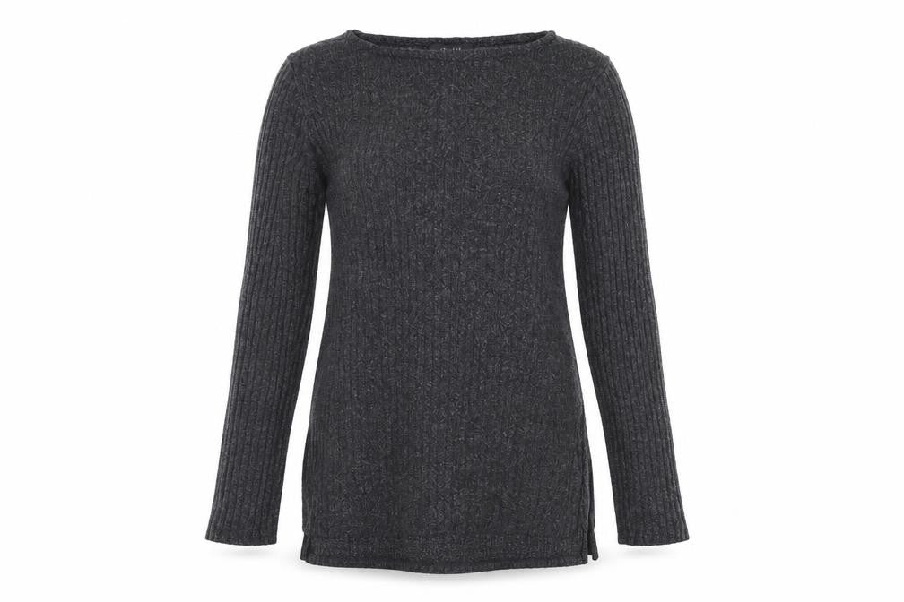 Front view of Primark women’s grey jumper, size S