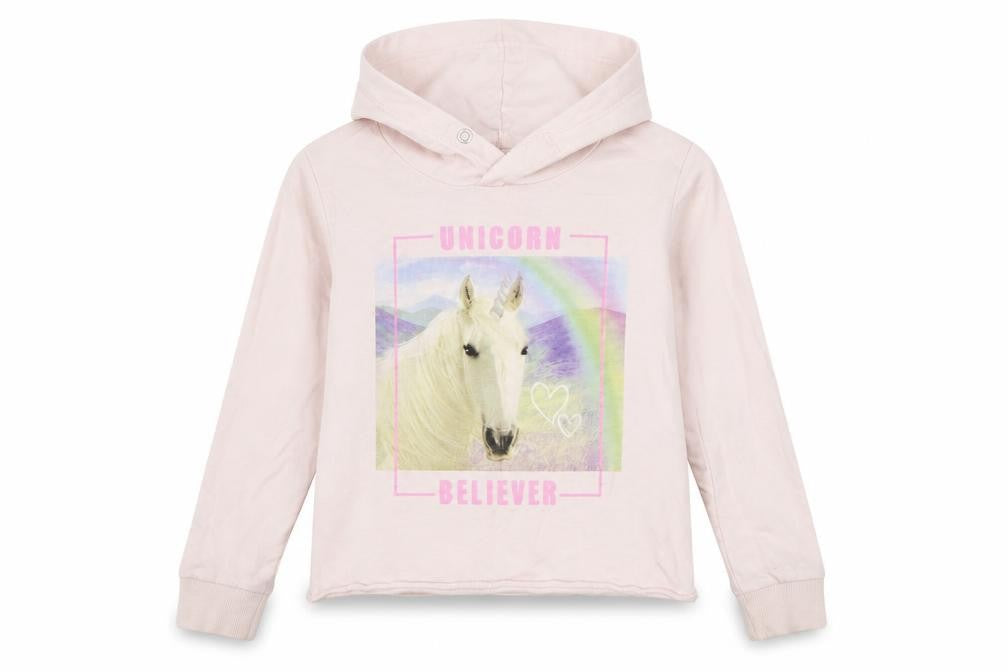 H&M Girls Pink   Pullover Hoodie Size 11-12 Years