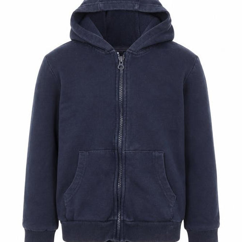 George Boys Blue   Full Zip Hoodie Size 6 Years