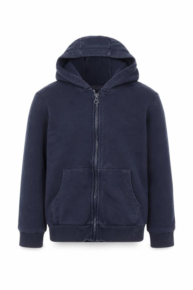 George Boys Blue   Full Zip Hoodie Size 6 Years