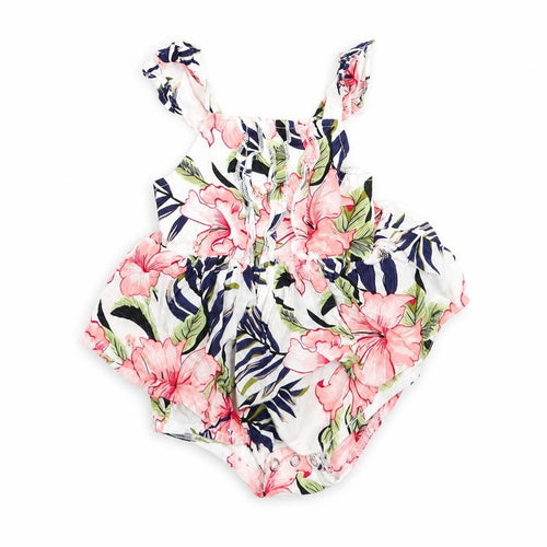 Patpat Girls White Floral  Babygrow One-Piece Size 3-6 Months