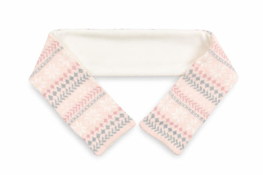 Preworn Girls Pink Fair Isle  Scarf Scarves & Wraps One Size