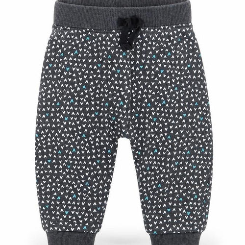 George Girls Grey Geometric  Sweatpants Trousers Size 6-9 Months