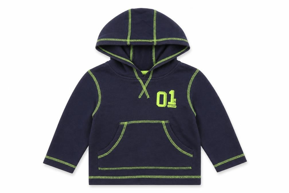 Front view of George boys’ grey jumper, size 18-24, months