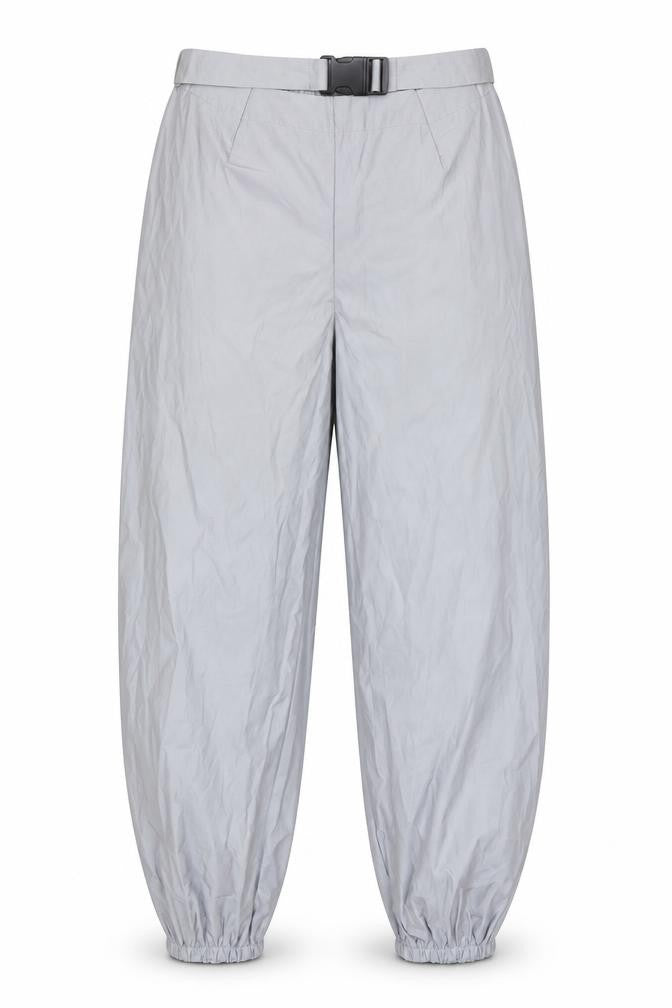 Front view of SHEIN women’s grey trousers, size M, 26-inch leg