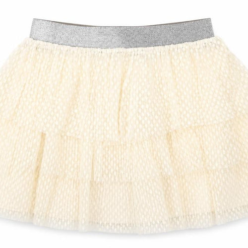 A wear Womens White   A-Line Skirt Size L  - layered