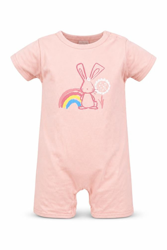 Lily & Dan Girls Pink   Romper One-Piece Size 3-6 Months