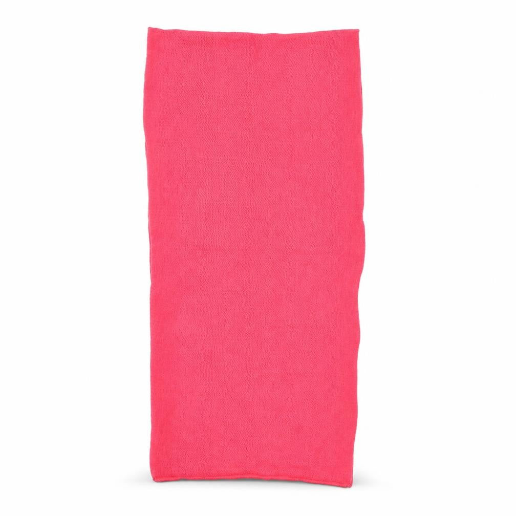 Front view of Preworn women’s pink shawl/wrap