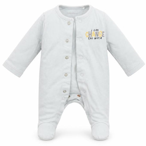 LILY & DAN Baby Grey   Babygrow One-Piece Size 0-3 Months