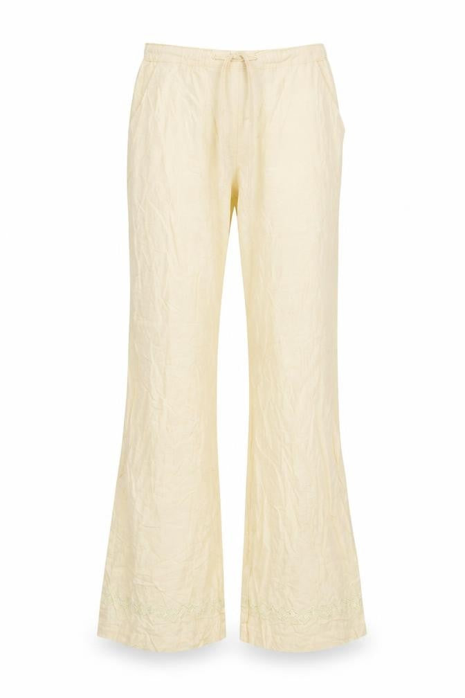 Preworn Womens Yellow   Trousers  Size XL L30 in