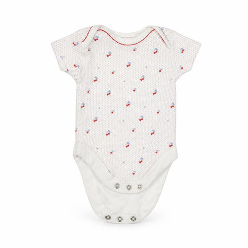 Junior j Baby White   Babygrow One-Piece Size 0-3 Months
