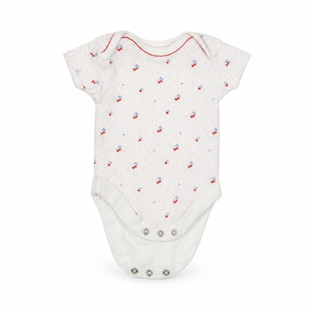 Junior j Baby White   Babygrow One-Piece Size 0-3 Months