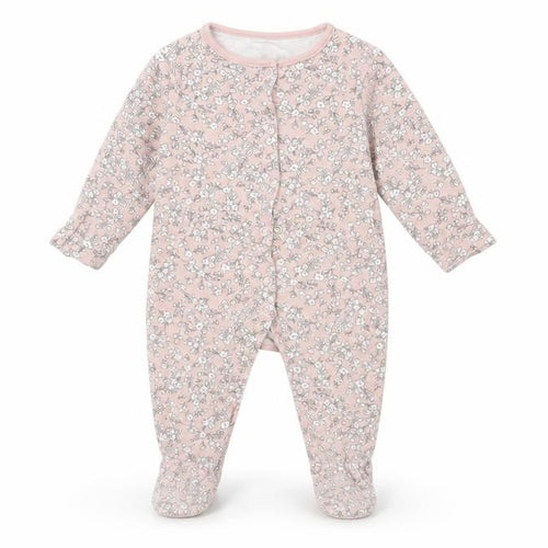 TU Baby Pink Floral  Coverall One-Piece Size 3-6 Months