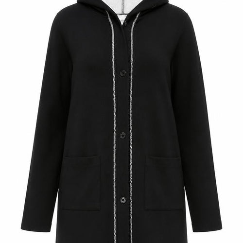 Creation L Womens Black   Jacket Coatigan Size 12