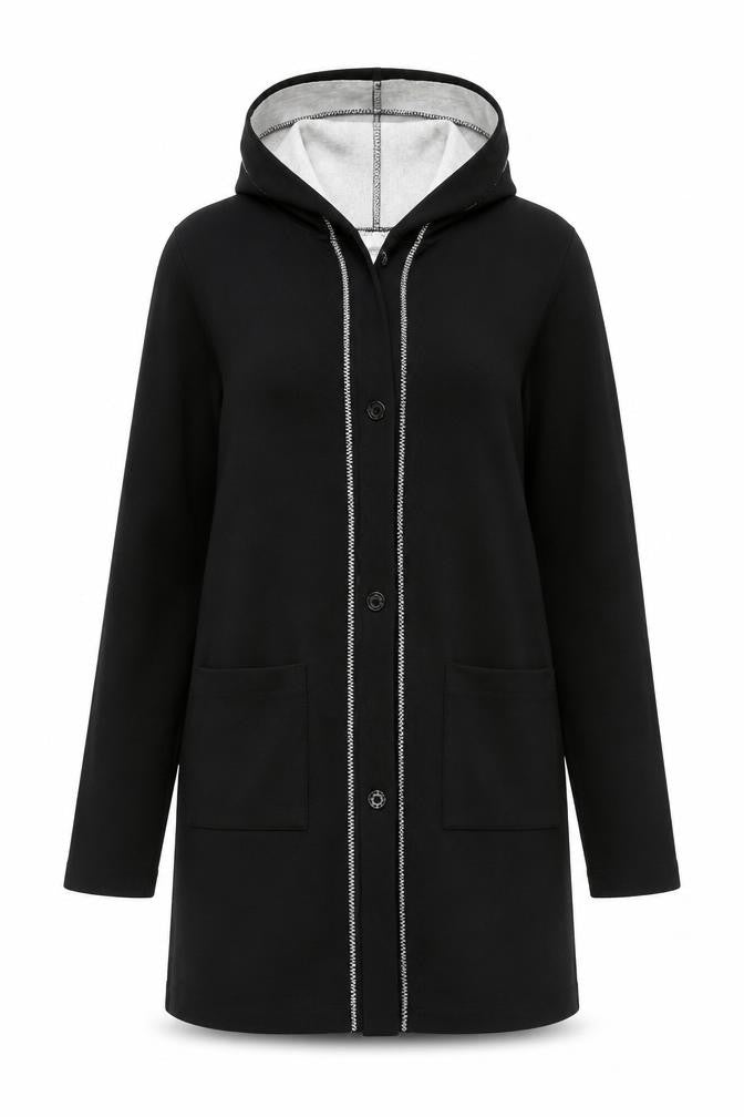Creation L Womens Black   Jacket Coatigan Size 12