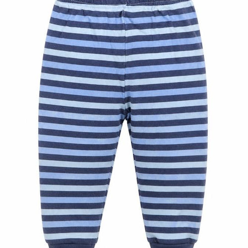 George Boys Blue Striped  Capri Pyjama Pants Size 9-12 Months