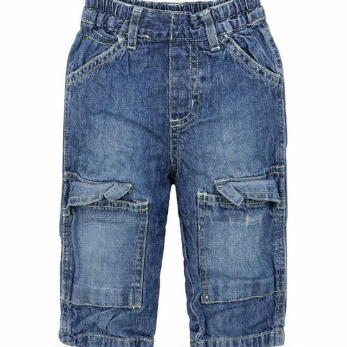 Baby Mac Boys Blue  Denim Capri Jeans Size 6-9 Months