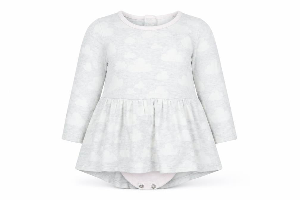 NEXT Girls Grey   T-Shirt Dress  Size 6-9 Months