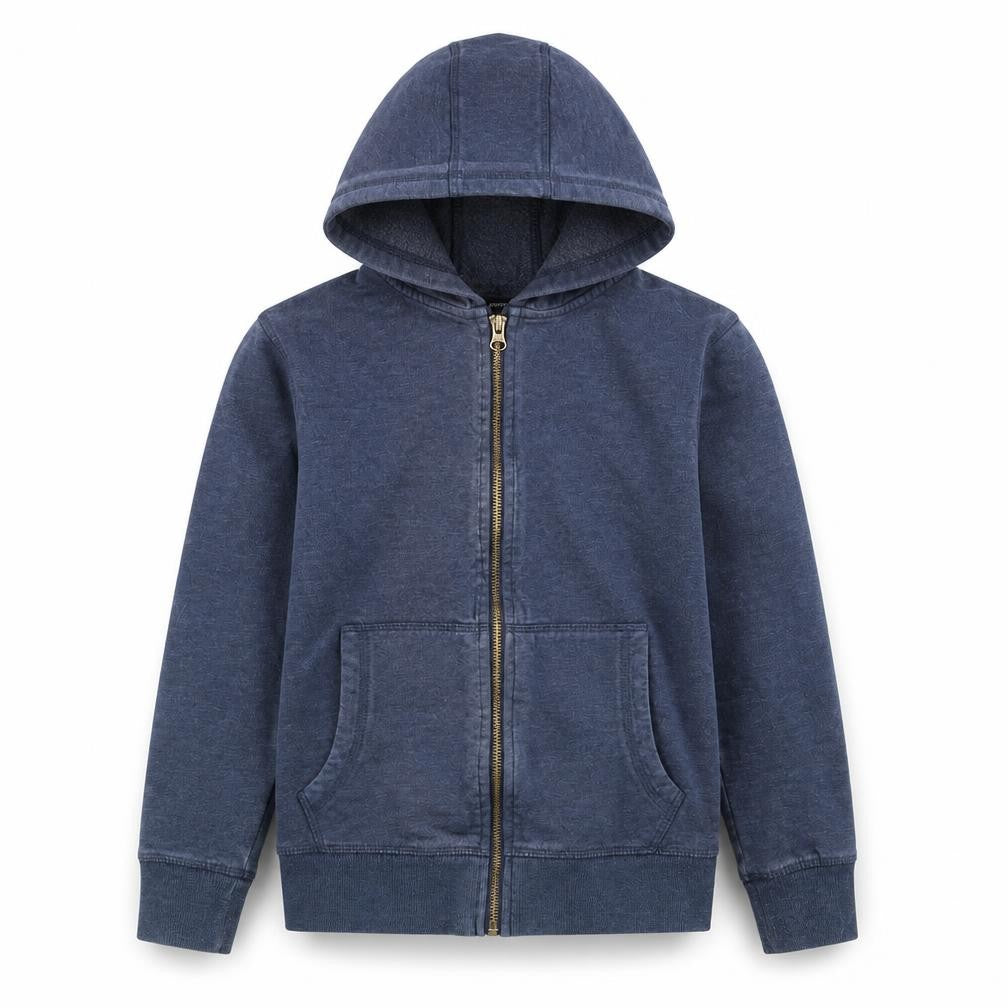 Asda George Boys Blue   Full Zip Jumper Size 9-10 Years