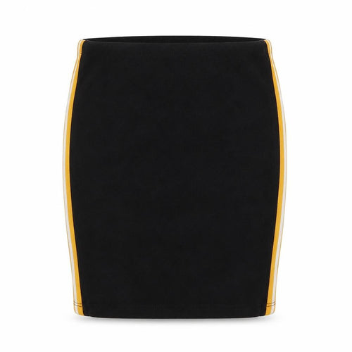 New Look Girls Black Striped  Mini Skirt Size 9 Years