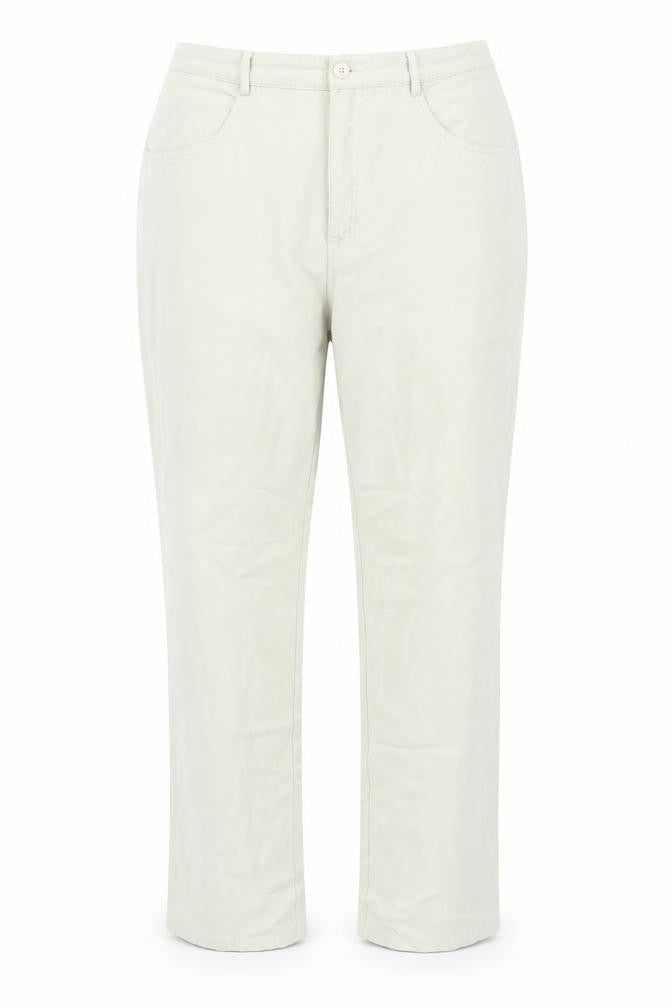 Femme Womens Beige   Trousers  Size 14 L28 in
