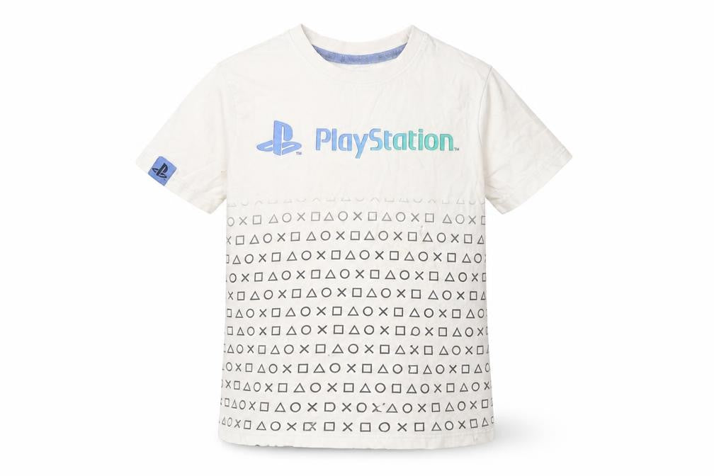 Fashion Boys White   Basic T-Shirt Size 6-7 Years  - PlayStation