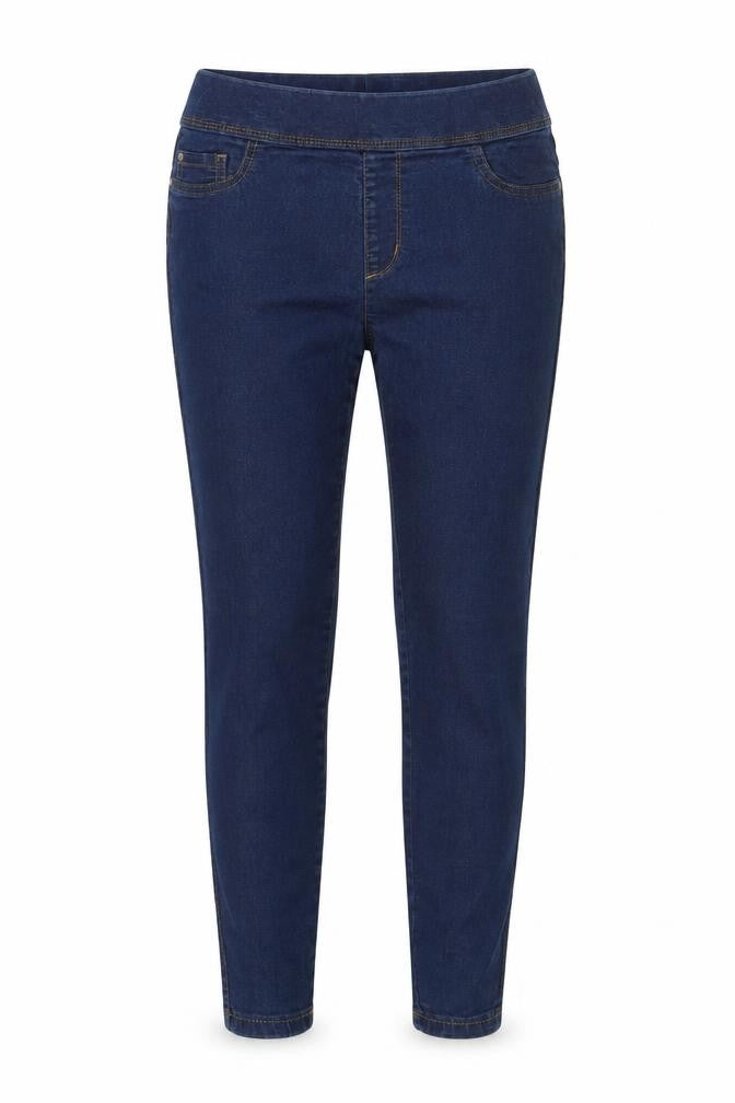 Denim & Co. Womens Blue  Denim Jegging Jeans Size 10 L26 in