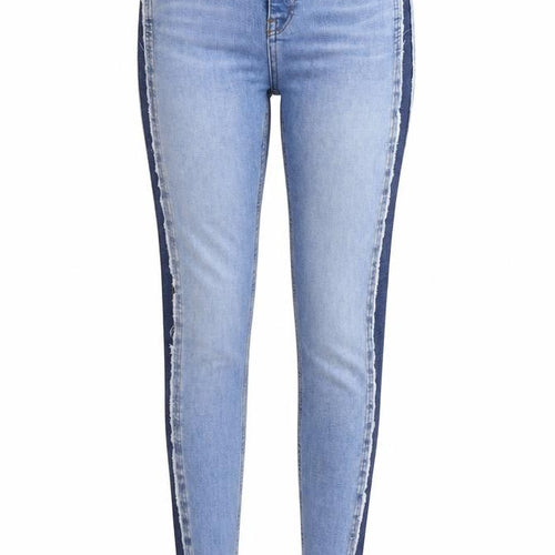 RIVER IS Womens Blue  Denim Skinny Jeans Size 6 L28 in