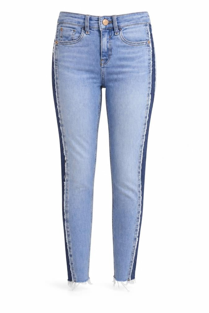 RIVER IS Womens Blue  Denim Skinny Jeans Size 6 L28 in