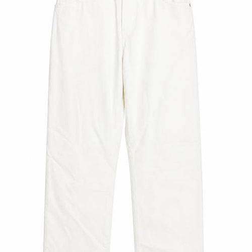 Impressions Womens White  Denim Straight Jeans Size 12 L32 in