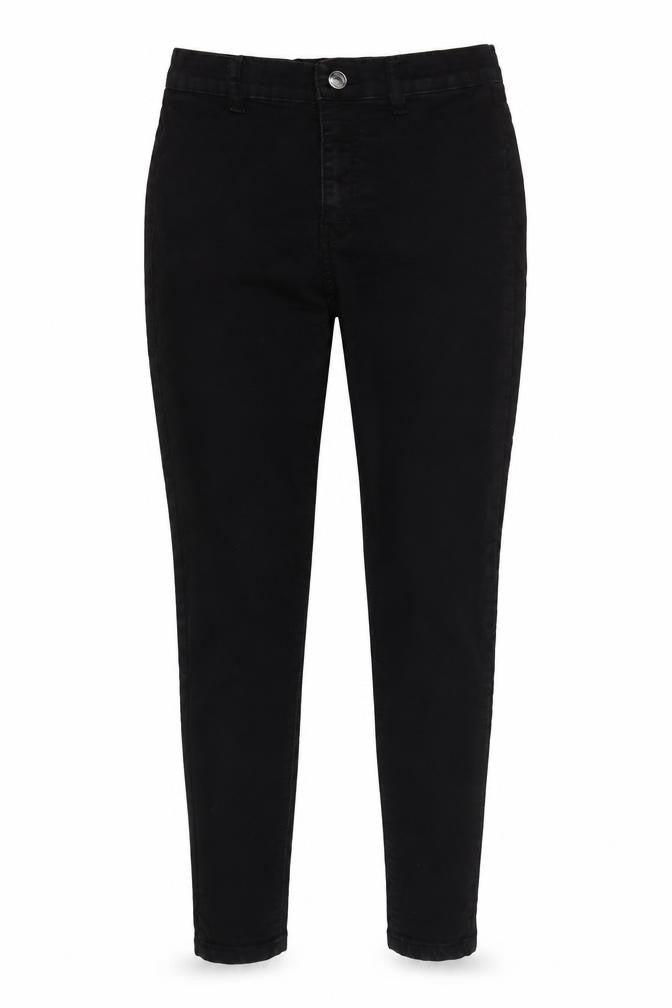 DTT Womens Black  Denim Skinny Jeans Size 8 L27 in