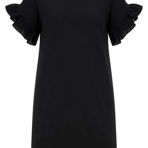 I SAW IT FIRST Womens Black   T-Shirt Dress  Size 8
