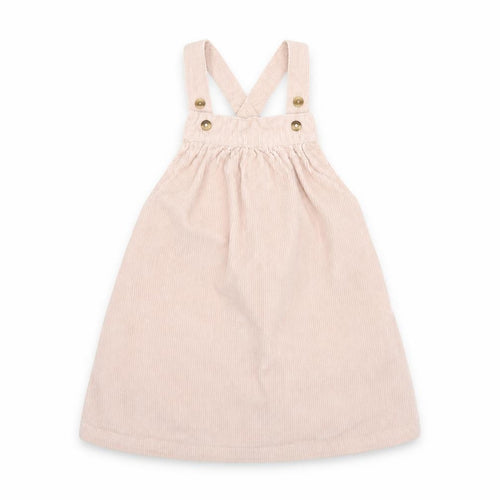 Marks and Spencer Girls Pink  Corduroy Pinafore/Dungaree Dress  Size 6-9 Months