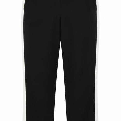 Boom Boom Jeans Womens Black   Trousers  Size L L24 in