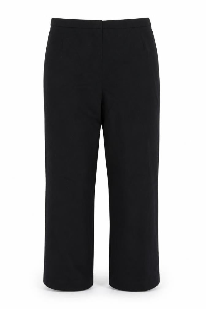 Preworn Womens Black   Trousers  Size 34 L28 in